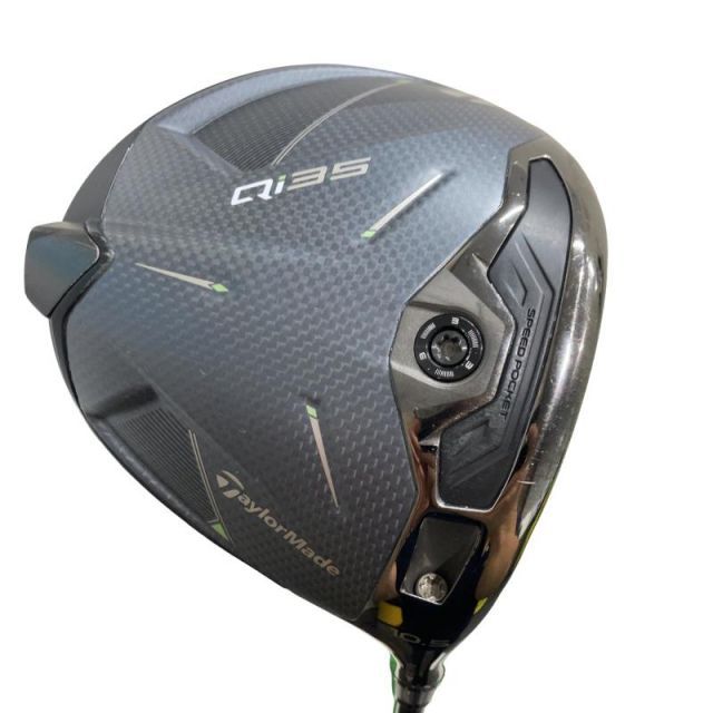 【中古】 テーラーメイド Qi35 10.5° ドライバー DR 純正特注シャフト (フレックスS) メンズ 男性用 右利き 右用 Cランク ゴルフクラブ