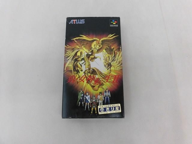 中古品 ゲーム スーパーファミコン ソフト 真・女神転生II 箱説付き