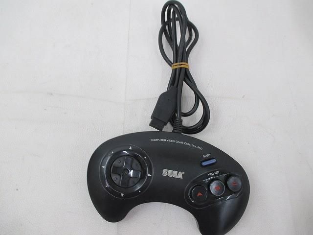 ジャンク品 ゲーム セガ メガドライブ 本体 HAA-2510 コントローラー