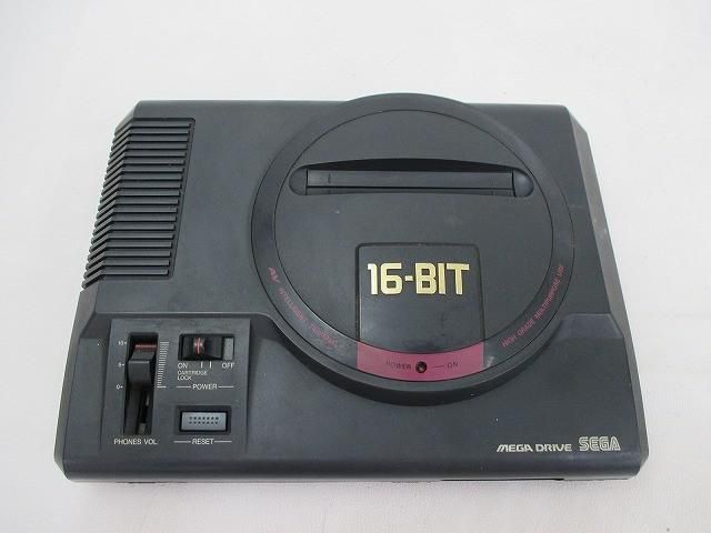 ジャンク品 ゲーム セガ メガドライブ 本体 HAA-2510 コントローラー