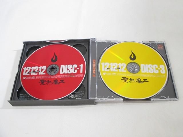 アーティスト 聖飢魔II CD 121212 再集結大黒ミサ 25周年 3枚組 中古品