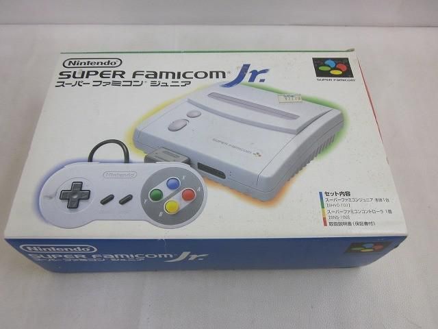 訳あり ゲーム スーパーファミコン 本体 SHVC-101 ジュニア 箱・説付き
