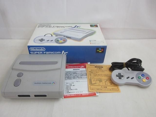 訳あり ゲーム スーパーファミコン 本体 SHVC-101 ジュニア 箱・説付き