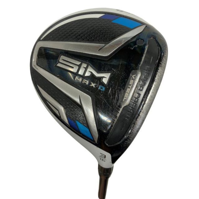 【中古】 テーラーメイド SIM MAX-D 3W USA フェアウェイウッド FW 純正特注シャフト (フレックスS) メンズ 男性用 右利き 右用 Cランク ゴルフクラブ