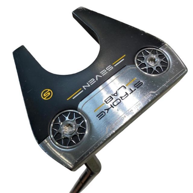 【中古】 オデッセイ STROKE LAB SEVEN S 34インチ パター PT STROKE LAB (フレックスその他) メンズ 男性用 右利き 右用 Dランク ゴルフクラブ