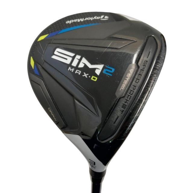【中古】 テーラーメイド SIM2 MAX-D 3W フェアウェイウッド FW TENSEI BLUE TM50(SIM2 FW) (フレックスR) メンズ 男性用 右利き 右用 Cランク ゴルフクラブ