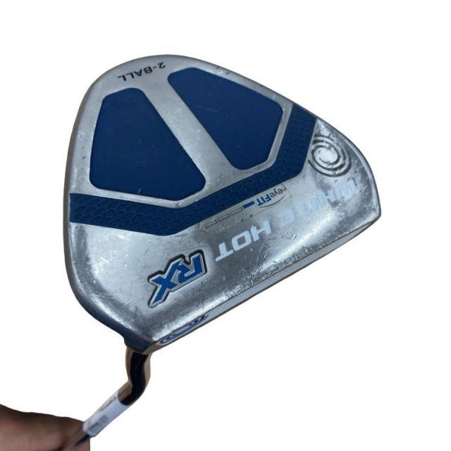 【中古】 オデッセイ WHITE HOT RX 2・BALL V-LINE 34インチ パター PT スチール (フレックスその他) メンズ 男性用 右利き 右用 Cランク ゴルフクラブ
