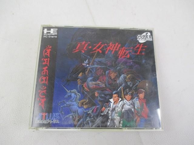 中古品 ゲーム NEC PCエンジン SUPER CD-ROM2 真・女神転生 取扱説明書