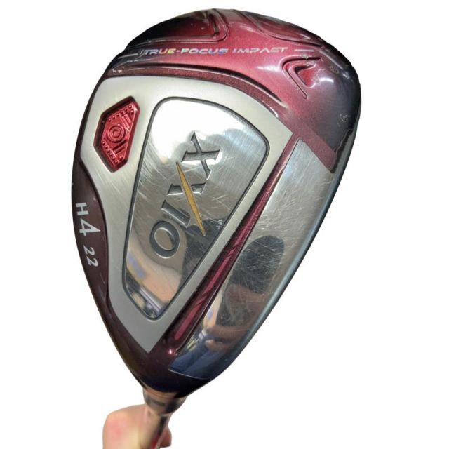 【中古】 ダンロップ XXIO(2018) H4(ボルドー) レディース ユーティリティ UT XXIO MP1000L(ハイブリッド) ボルドー (フレックスL) レディース 女性用 右利き 右用 Cランク ゴルフクラブ