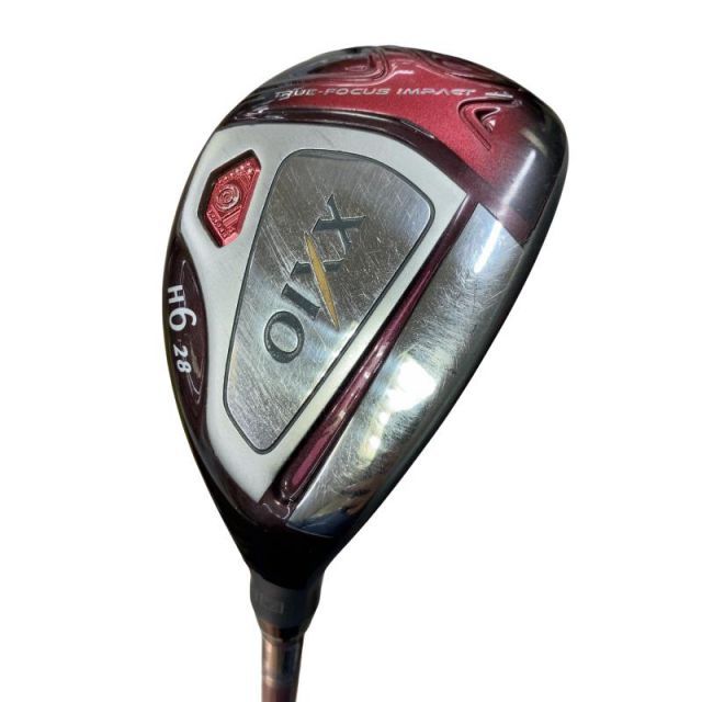 【中古】 ダンロップ XXIO(2018) H6(ボルドー) レディース ユーティリティ UT XXIO MP1000L(ハイブリッド) ボルドー (フレックスL) レディース 女性用 右利き 右用 Cランク ゴルフクラブ