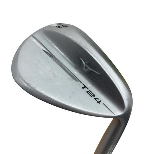 【中古】 ミズノ Mizuno T24(ソフトホワイトサテン) 54°/10° S ウェッジ WG 純正特注シャフト (フレックスX) メンズ 男性用 右利き 右用 Cランク ゴルフクラブ