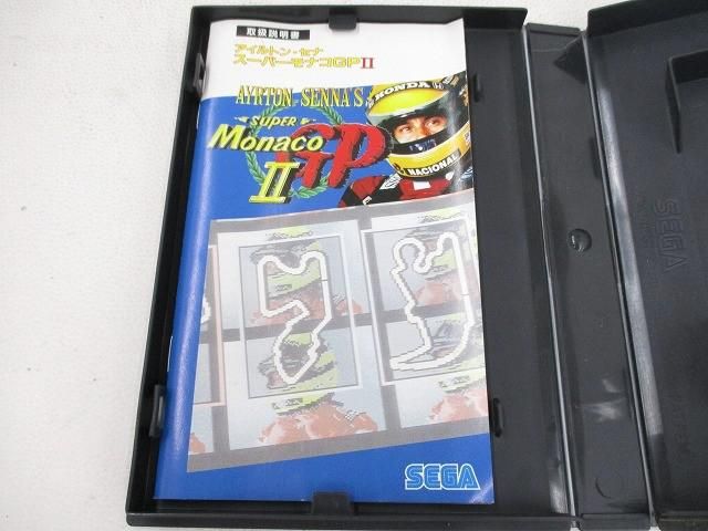 中古品 ゲーム セガ メガドライブ ソフト アイルトン・セナ スーパー