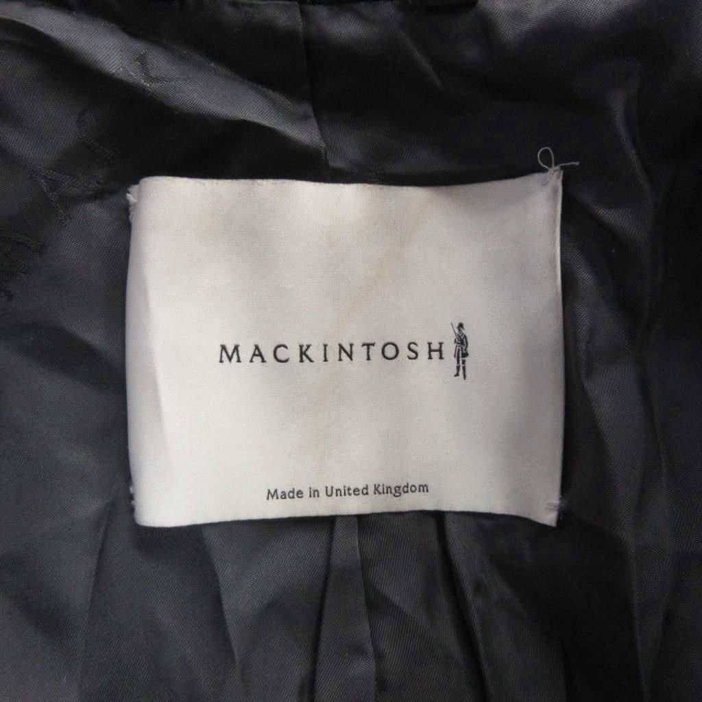 マッキントッシュ MACKINTOSH ステンカラーコート ウールヘリンボーン