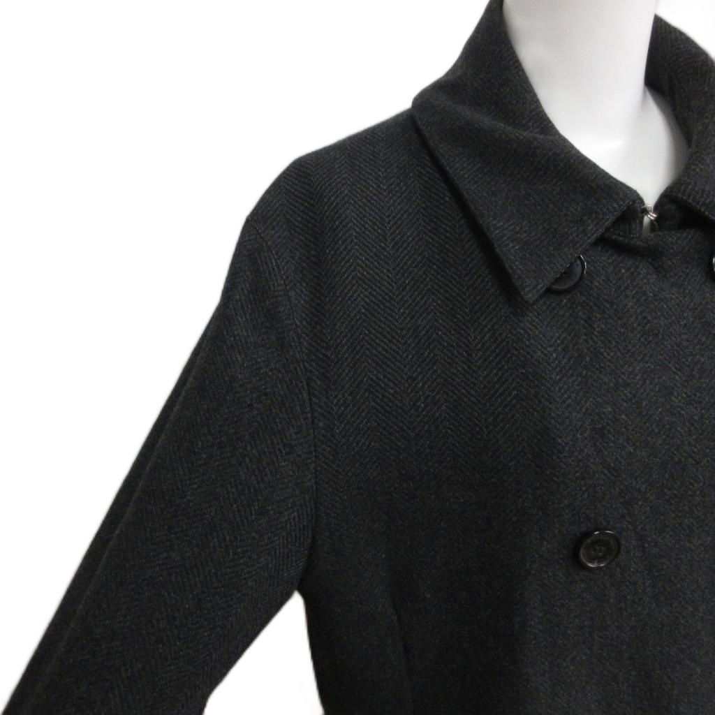 マッキントッシュ MACKINTOSH ステンカラーコート ウールヘリンボーン
