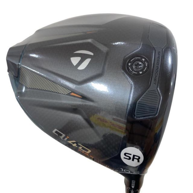 【中古】 テーラーメイド Qi4D MAX 10.5° ドライバー DR REAX HR50(Qi4D DR) (フレックスSR) メンズ 男性用 右利き 右用 Aランク ゴルフクラブ