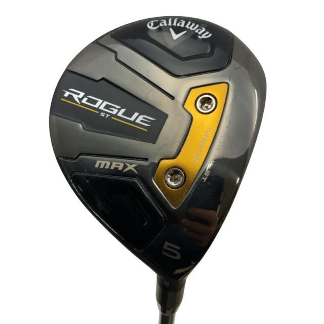 【中古】 キャロウェイ ROGUE ST MAX 5W フェアウェイウッド FW 純正特注シャフト (フレックスS) メンズ 男性用 右利き 右用 Cランク ゴルフクラブ