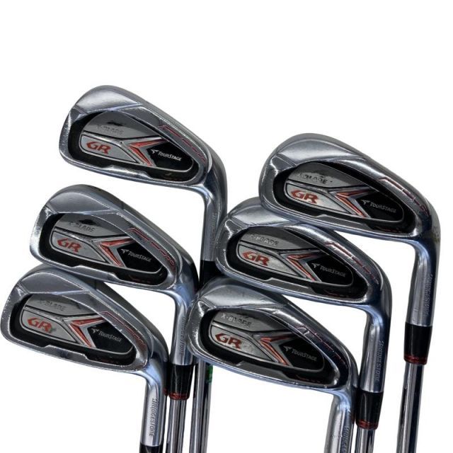 【中古】 ブリヂストン TOURSTAGE X-BLADE GR(2012) 6S アイアンセット IR NS PRO 950GH ウェイトフロー (フレックスS) メンズ 男性用 右利き 右用 Cランク ゴルフクラブ