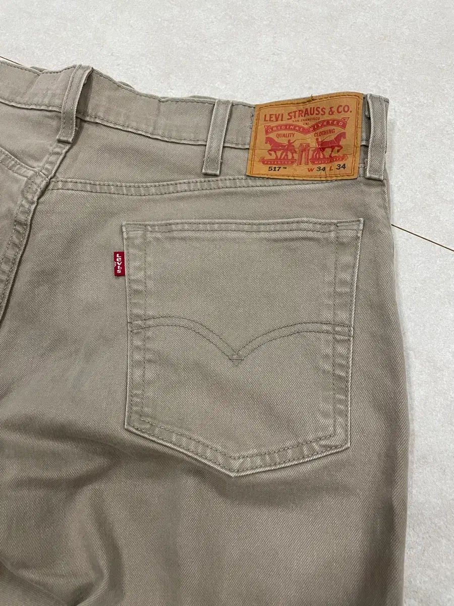 34size リーバイス 517 サンドベージュ デニム 10,939円