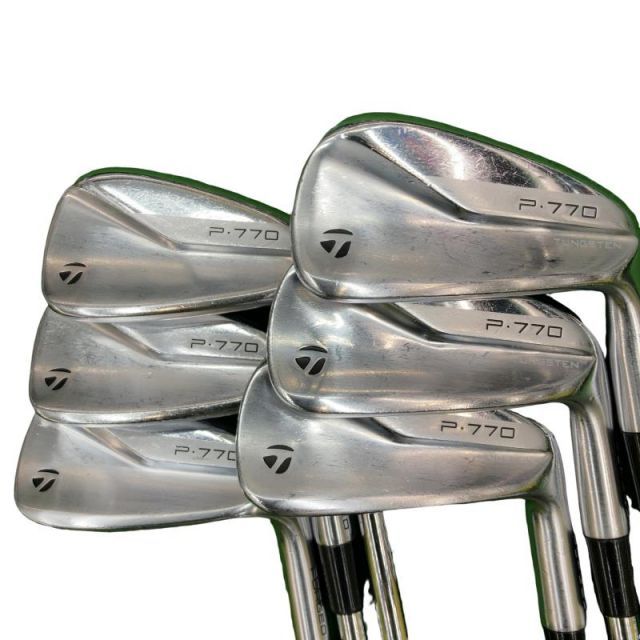 【中古】 テーラーメイド Taylor Made P・770(2020) 6S アイアンセット IR NS PRO MODUS3 TOUR105 (フレックスS) メンズ 男性用 右利き 右用 Cランク ゴルフクラブ
