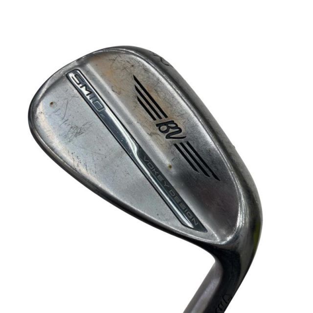 【中古】 タイトリスト VOKEY SPIN MILLED SM10 RAW 52°/08°F USA ウェッジ WG 純正特注シャフト (フレックスS) メンズ 男性用 右利き 右用 Cランク ゴルフクラブ