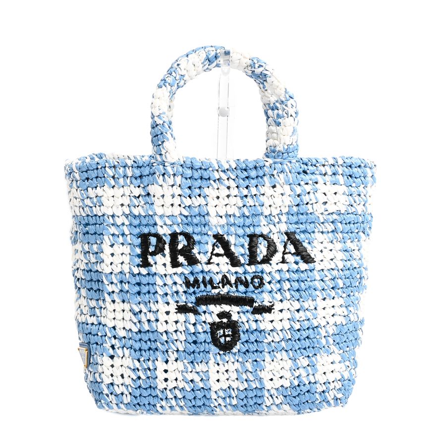 PRADA プラダ ハンドバッグ スモールクロシェトート 1BG422