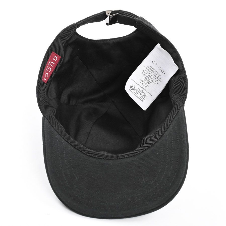 GUCCI グッチ 帽子 エンブロイダリー付きベースボールキャップ 854115