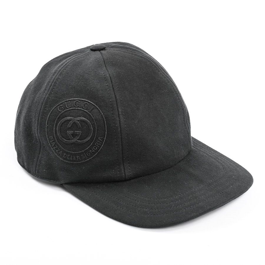 GUCCI グッチ 帽子 エンブロイダリー付きベースボールキャップ 854115