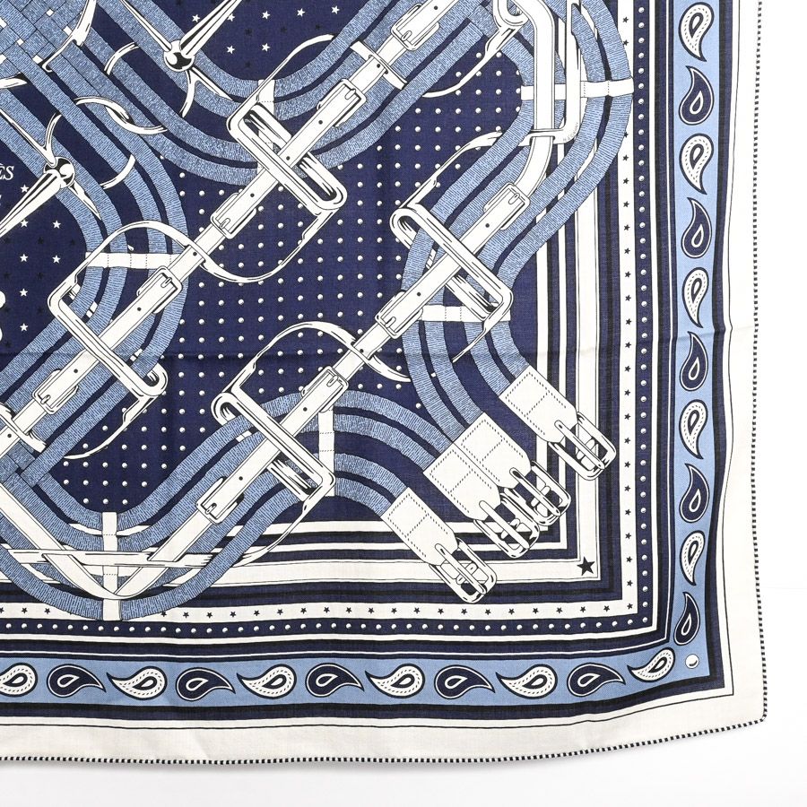 HERMES エルメス スカーフ カレジェアン - メルカリ