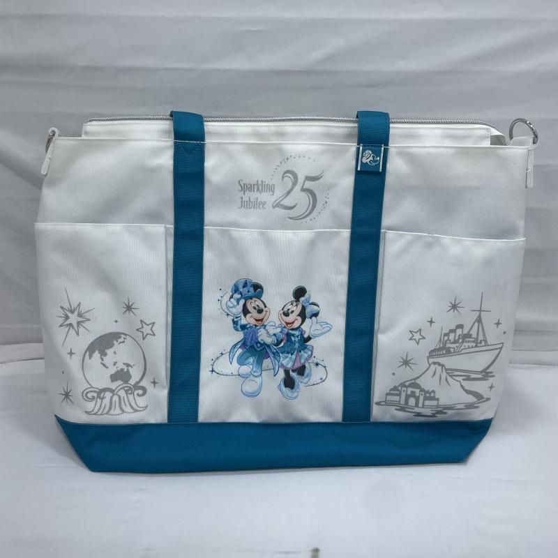 中古】東京ディズニーシー 25周年 トートバッグ スパークリング