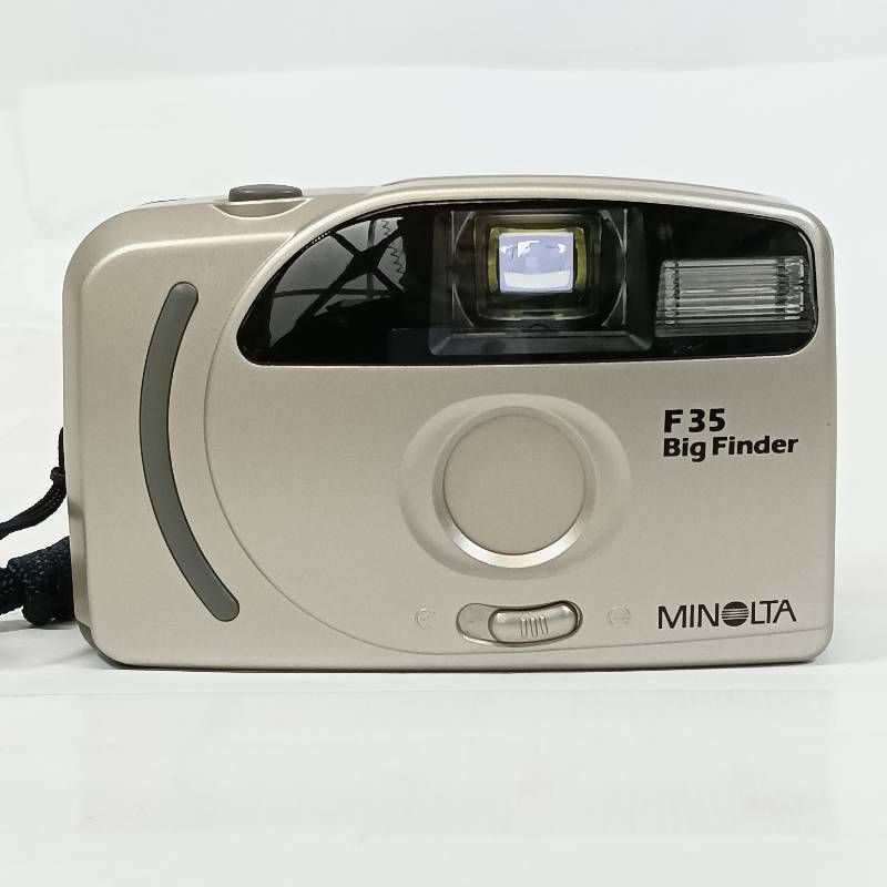 ジャンク品】MINOLTA F35 Big Finder フィルムカメラ 箱ケース付