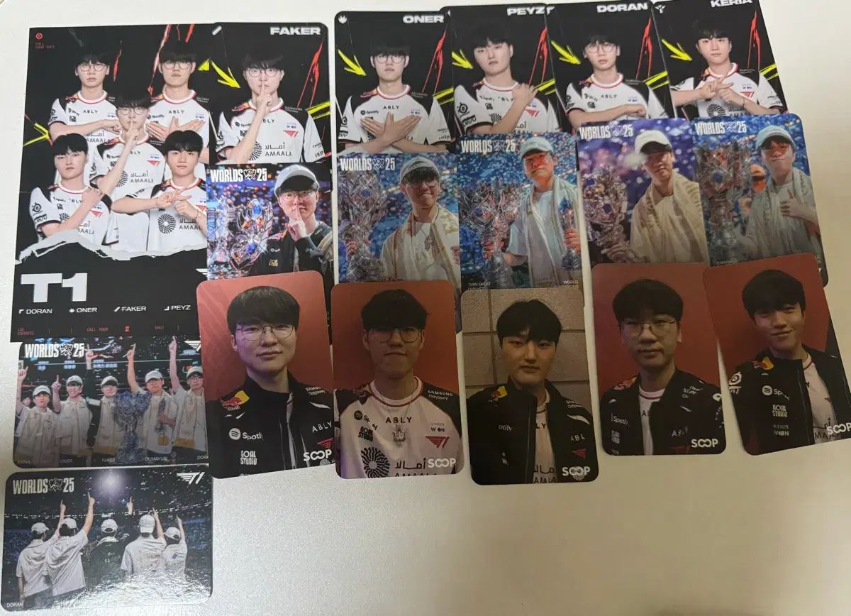 MSI 大田 T1 選手団 トレカ まとめ