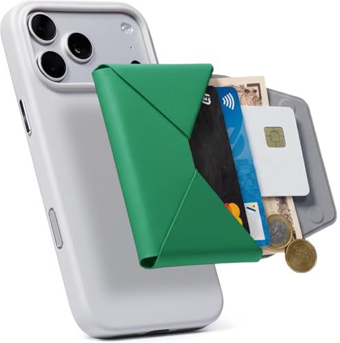 MOFT 多機能カードケース スマホスタンド MagSafe対応 折りたたみ SIMカード収納 薄型 軽量 大容量 最大8枚カード MOVAS?耐久素材 携帯 全機種対応 iPhone17/16/15/14/13/12 シリーズ Android スタンド 外t