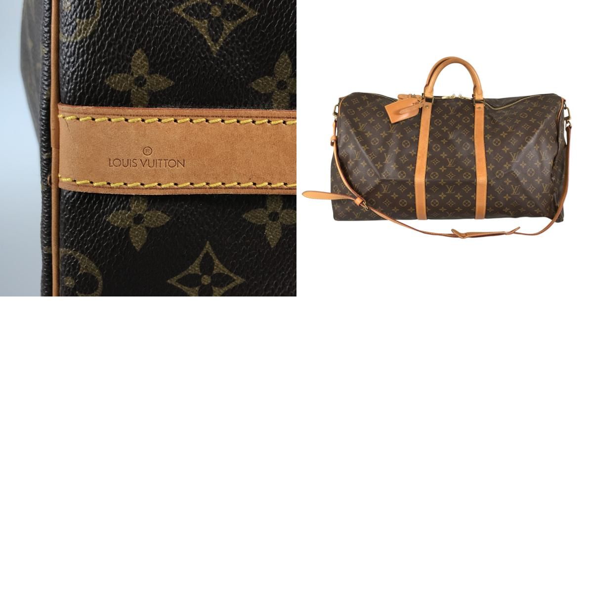 ルイ・ヴィトン LOUIS VUITTON モノグラム キーポル バンドリエール 60