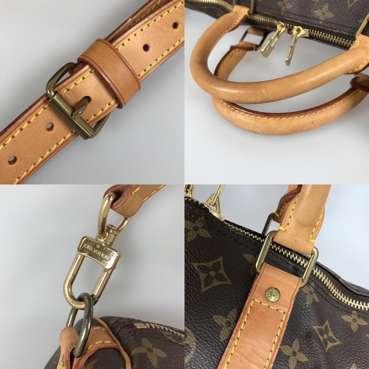 ルイ・ヴィトン LOUIS VUITTON モノグラム キーポル バンドリエール 60