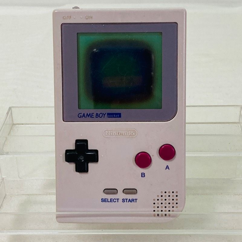ジャンク】【液晶劣化】任天堂 GBハード ゲームボーイ ポケット 本体