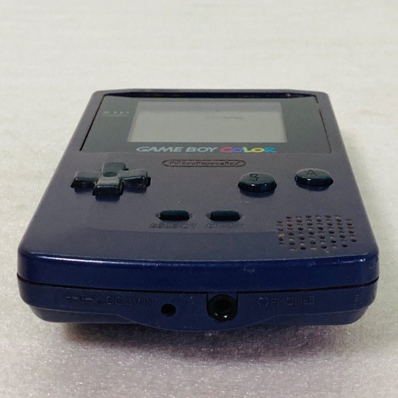 動作確認済み】任天堂 ゲームボーイカラー パープル ブルー CGB-001