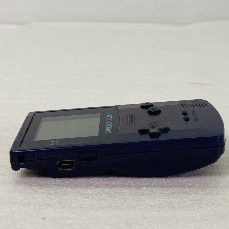 動作確認済み】任天堂 ゲームボーイカラー パープル ブルー CGB-001
