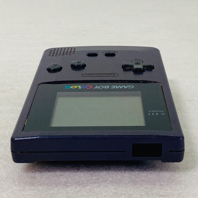 動作確認済み】任天堂 ゲームボーイカラー パープル ブルー CGB-001