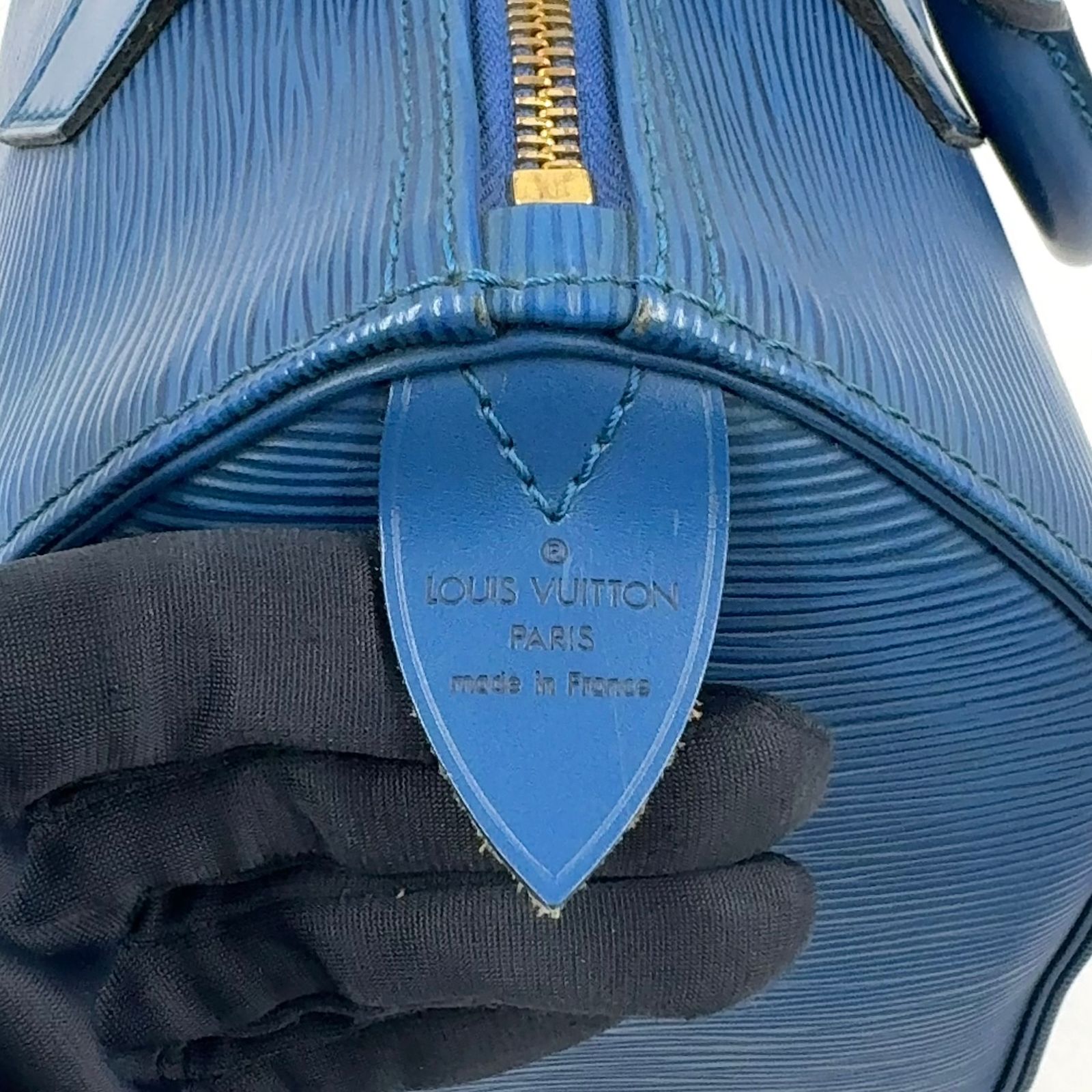 新着】LOUIS VUITTON スピーディ25 エピ エピ トレドブルー レザー