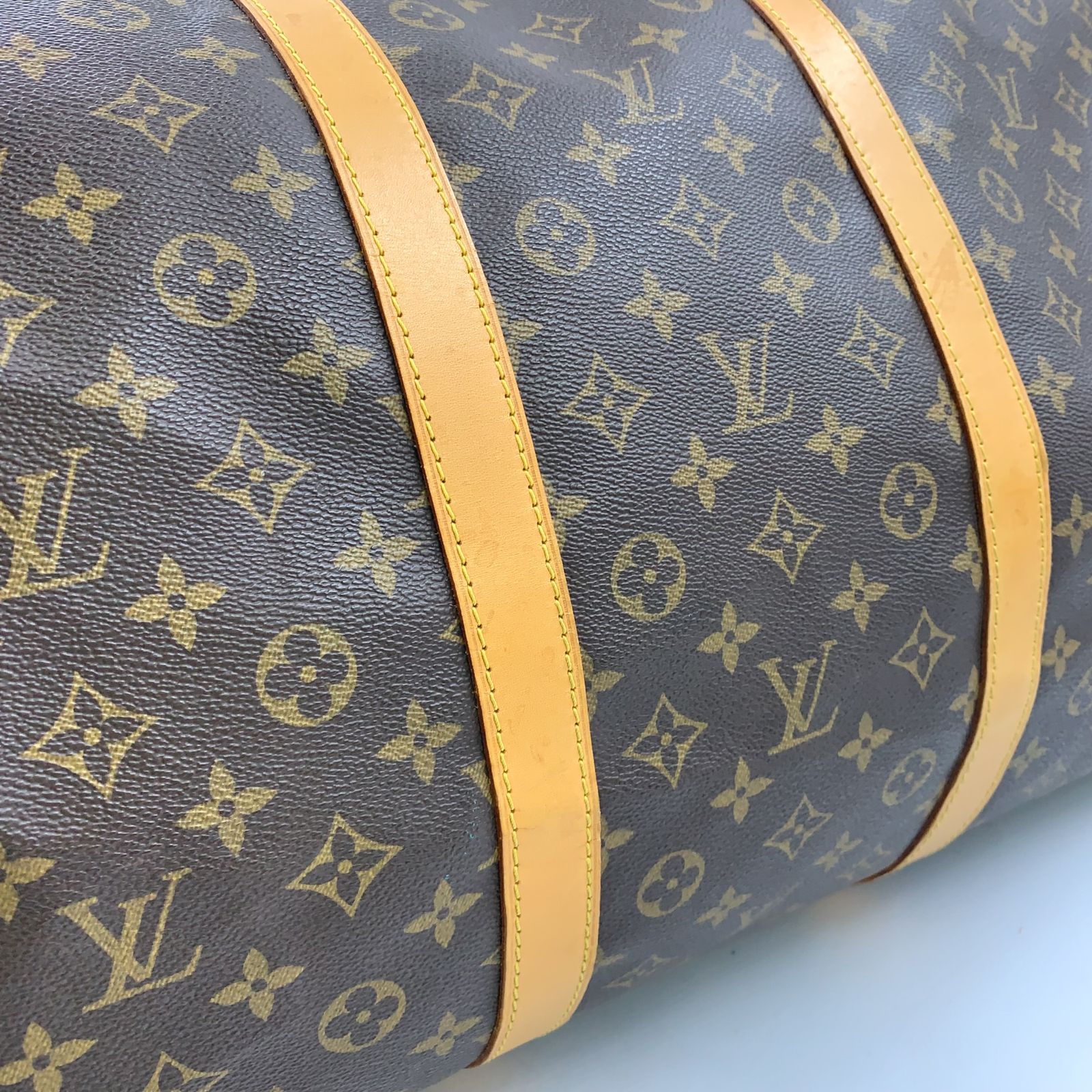 【美品】LOUIS VUITTON キーポル 60 バンドリエール モノグラム 新着】LOUIS VUITTON キーポル バンドリエール60 モノグラム