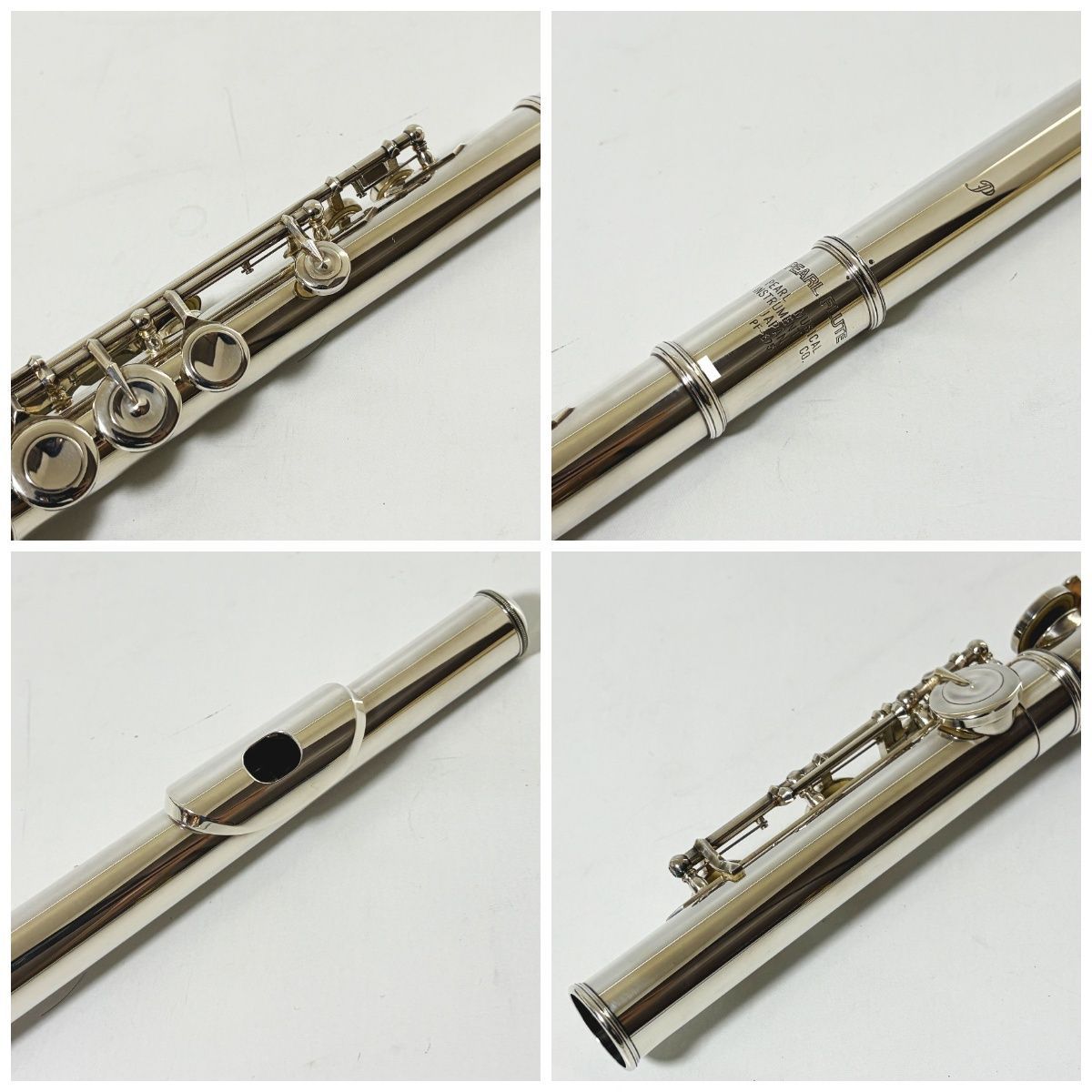 Pearl FLUTE パール フルート PF-675E 頭部管銀製 PH-7 Eメカ付き