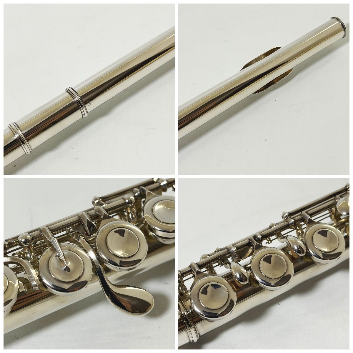 Pearl FLUTE パール フルート PF-675E 頭部管銀製 PH-7 Eメカ付き