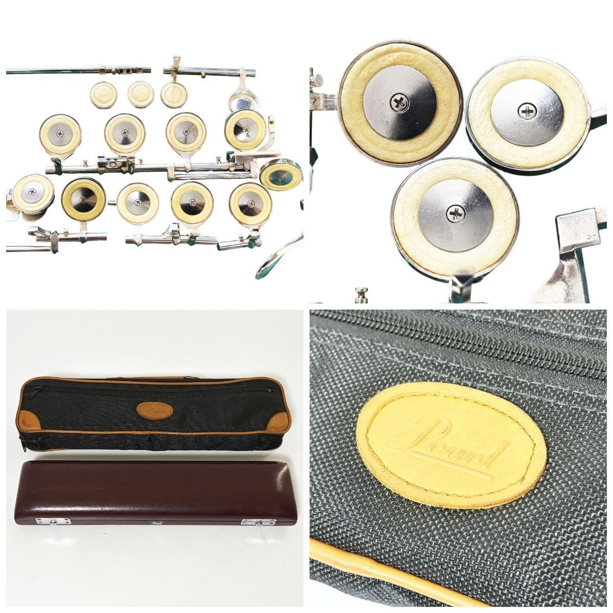 Pearl FLUTE パール フルート PF-675E 頭部管銀製 PH-7 Eメカ付き