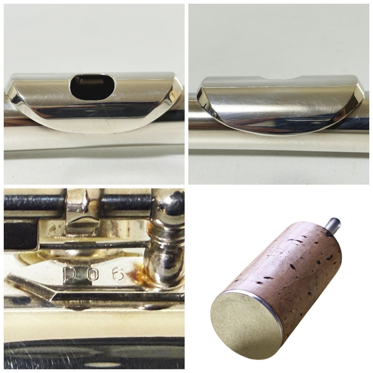 Pearl FLUTE パール フルート PF-675E 頭部管銀製 PH-7 Eメカ付き