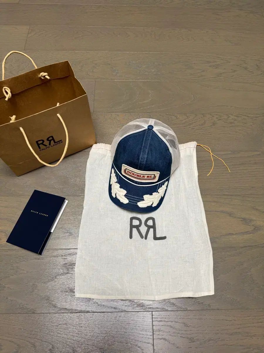 RRL ロゴ パッチ デニム トラッカー キャップ - メルカリ