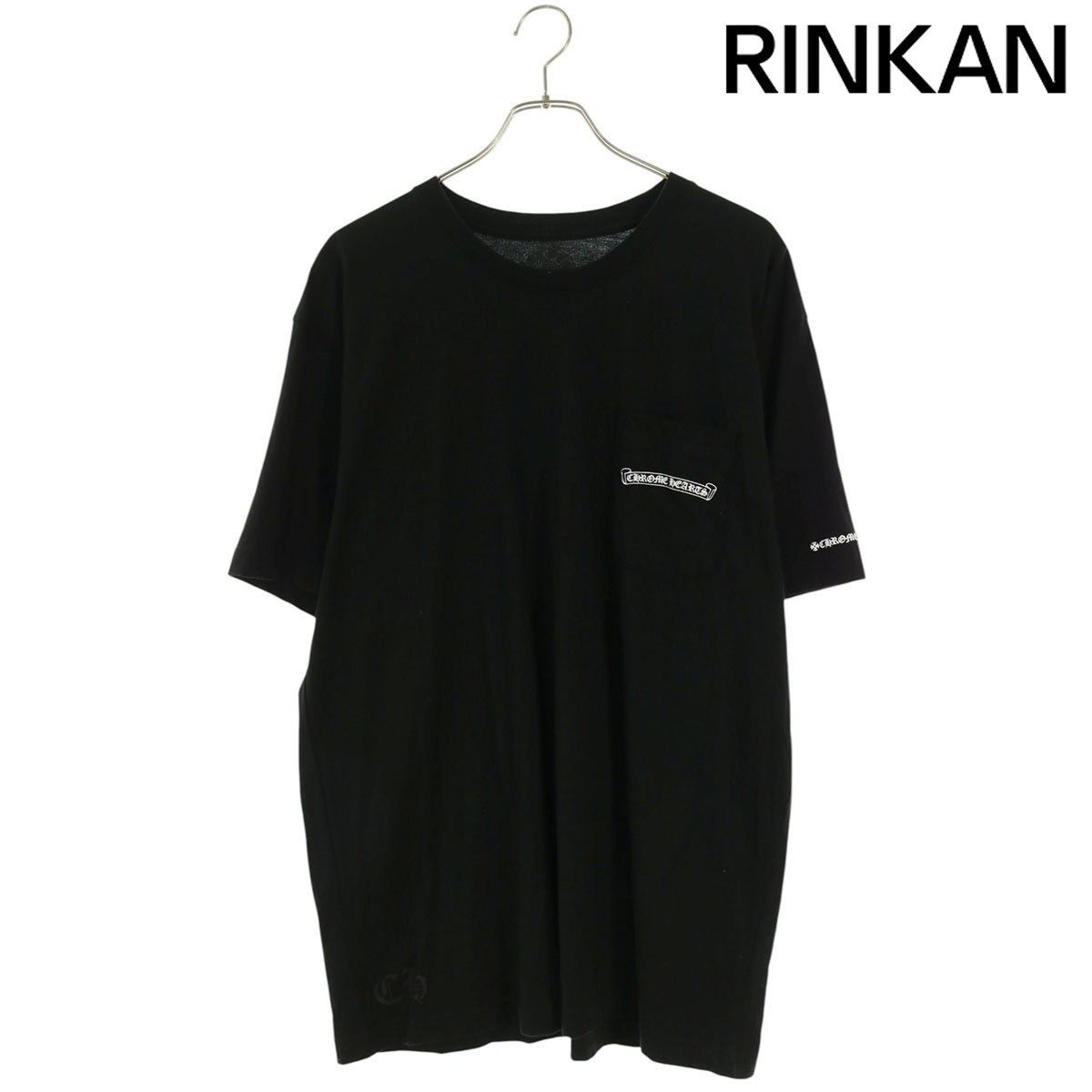 クロムハーツ CH T-SHRT/1 バックスクロールラベルプリントTシャツ メンズ M