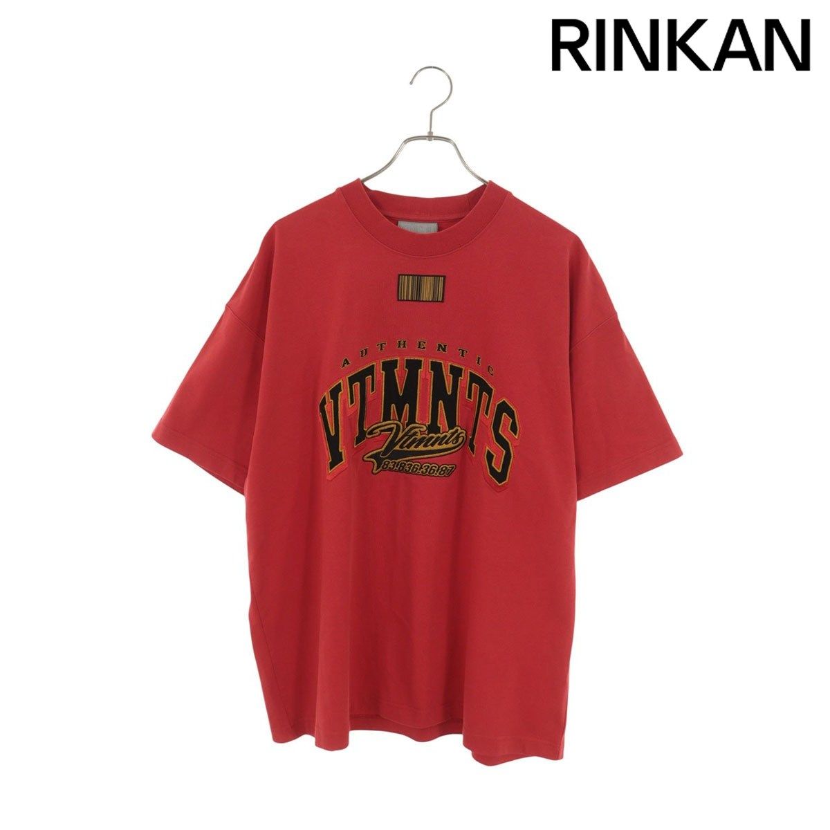 ブイティーエムエヌティーエス VL12TR180R ロゴワッペンTシャツ メンズ L