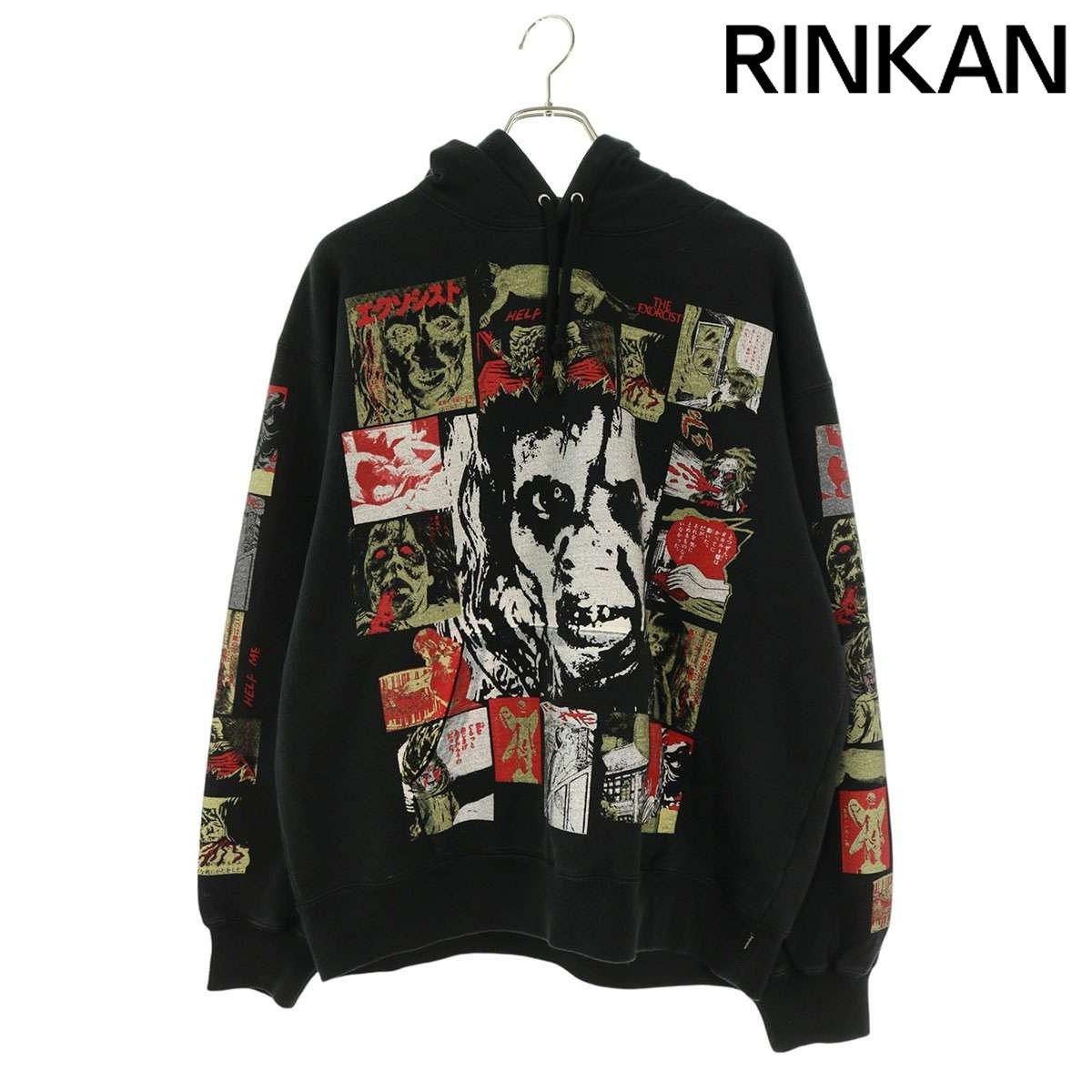 シュプリーム 25AW The Exorcist Hooded Sweatshirt エクソシストプルオーバーパーカー メンズ M