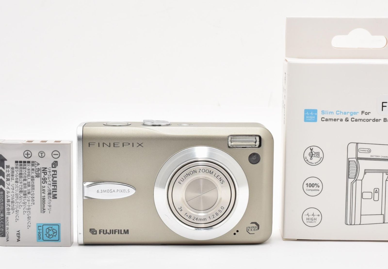 [良品] FUJIFILM FinePix ファインピクス F30 富士フィルム コンパクト デジタルカメラ #2967896A
