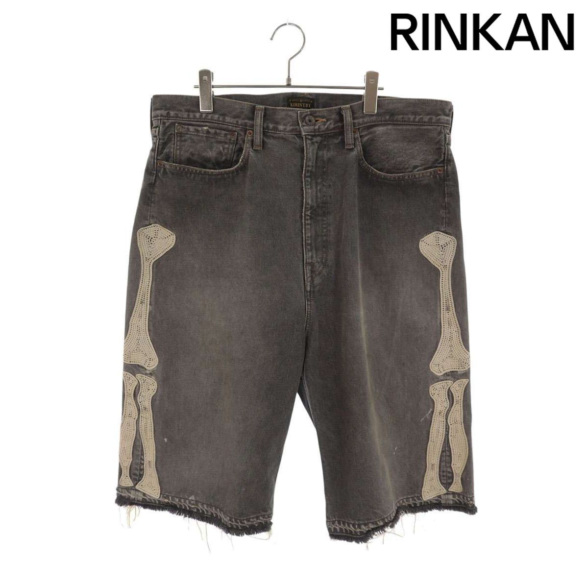 キャピタル 14oz Denim 5P Shorts EK-1449SPA ボーン刺繍デニムハーフ